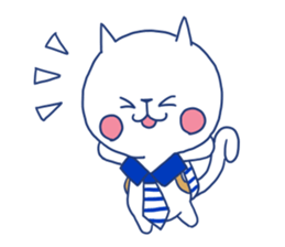 marine cat sticker #11675215