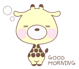 KEELL THE GIRAFFE ;) sticker #11675384