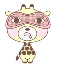 KEELL THE GIRAFFE ;) sticker #11675386