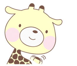 KEELL THE GIRAFFE ;) sticker #11675387