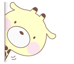 KEELL THE GIRAFFE ;) sticker #11675391