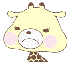 KEELL THE GIRAFFE ;) sticker #11675394