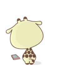 KEELL THE GIRAFFE ;) sticker #11675395