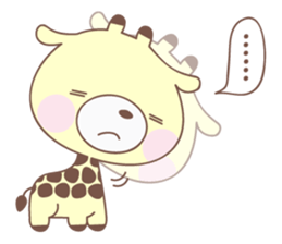 KEELL THE GIRAFFE ;) sticker #11675398