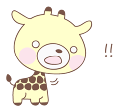 KEELL THE GIRAFFE ;) sticker #11675399