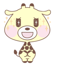 KEELL THE GIRAFFE ;) sticker #11675403