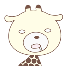 KEELL THE GIRAFFE ;) sticker #11675409