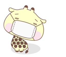 KEELL THE GIRAFFE ;) sticker #11675414