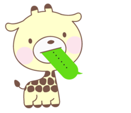 KEELL THE GIRAFFE ;) sticker #11675416