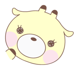 KEELL THE GIRAFFE ;) sticker #11675418