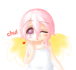 HA of a chicken sticker #11675674