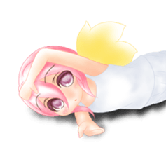 HA of a chicken sticker #11675703