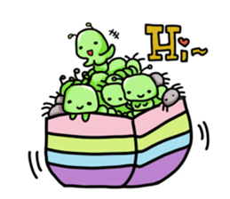 Caterpillar - Elmo with spider Part II sticker #11675749