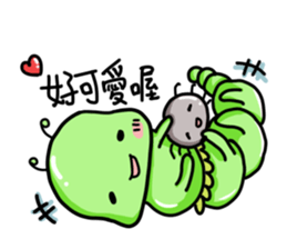 Caterpillar - Elmo with spider Part II sticker #11675753