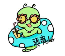 Caterpillar - Elmo with spider Part II sticker #11675774