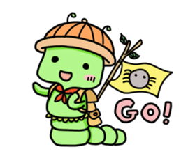 Caterpillar - Elmo with spider Part II sticker #11675776