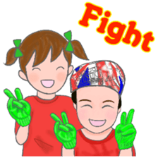 cat and girl part5 sticker #11675906