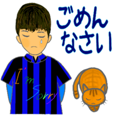 cat and girl part5 sticker #11675919