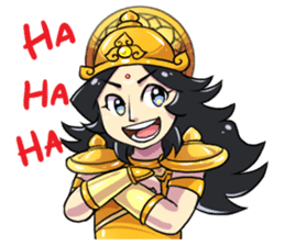 Little warrior : the EPIC 1 sticker #11676264