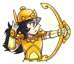 Little warrior : the EPIC 1 sticker #11676266