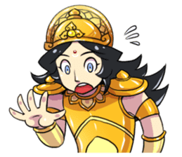 Little warrior : the EPIC 1 sticker #11676267