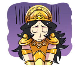 Little warrior : the EPIC 1 sticker #11676270