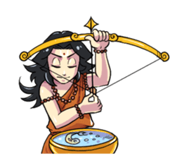 Little warrior : the EPIC 1 sticker #11676274