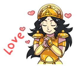 Little warrior : the EPIC 1 sticker #11676275