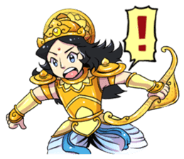 Little warrior : the EPIC 1 sticker #11676278