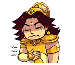 Little warrior : the EPIC 1 sticker #11676293