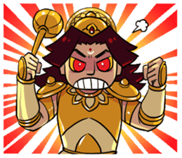 Little warrior : the EPIC 1 sticker #11676295