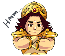 Little warrior : the EPIC 1 sticker #11676296