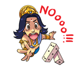 Little warrior : the EPIC 1 sticker #11676298