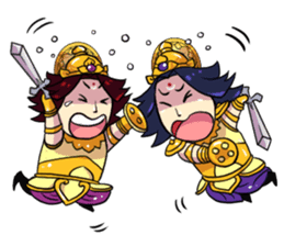 Little warrior : the EPIC 1 sticker #11676300