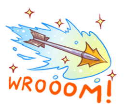 Little warrior : the EPIC 1 sticker #11676301