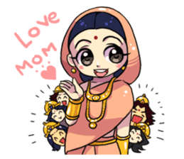 Little warrior : the EPIC 1 sticker #11676303