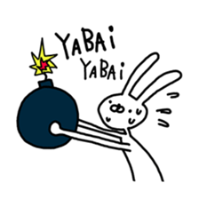 Rabbit life3 sticker #11676467