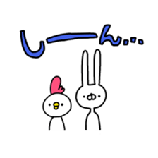 Rabbit life3 sticker #11676470