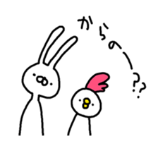 Rabbit life3 sticker #11676473