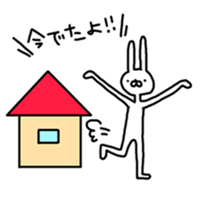 Rabbit life3 sticker #11676484