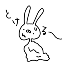 Rabbit life3 sticker #11676489