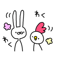 Rabbit life3 sticker #11676497