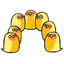 Bird Circle - Life sticker #11676893