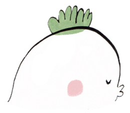 Radish and Strawberry sticker #11677749