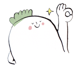 Radish and Strawberry sticker #11677759