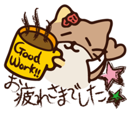 The marmot which snuggles up to you sticker #11678149