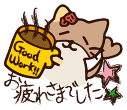 The marmot which snuggles up to you sticker #11678149