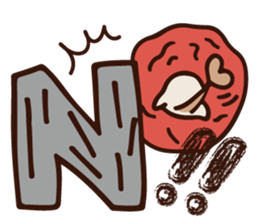 The marmot which snuggles up to you sticker #11678163