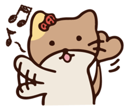 The marmot which snuggles up to you sticker #11678167