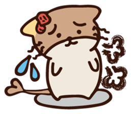 The marmot which snuggles up to you sticker #11678168